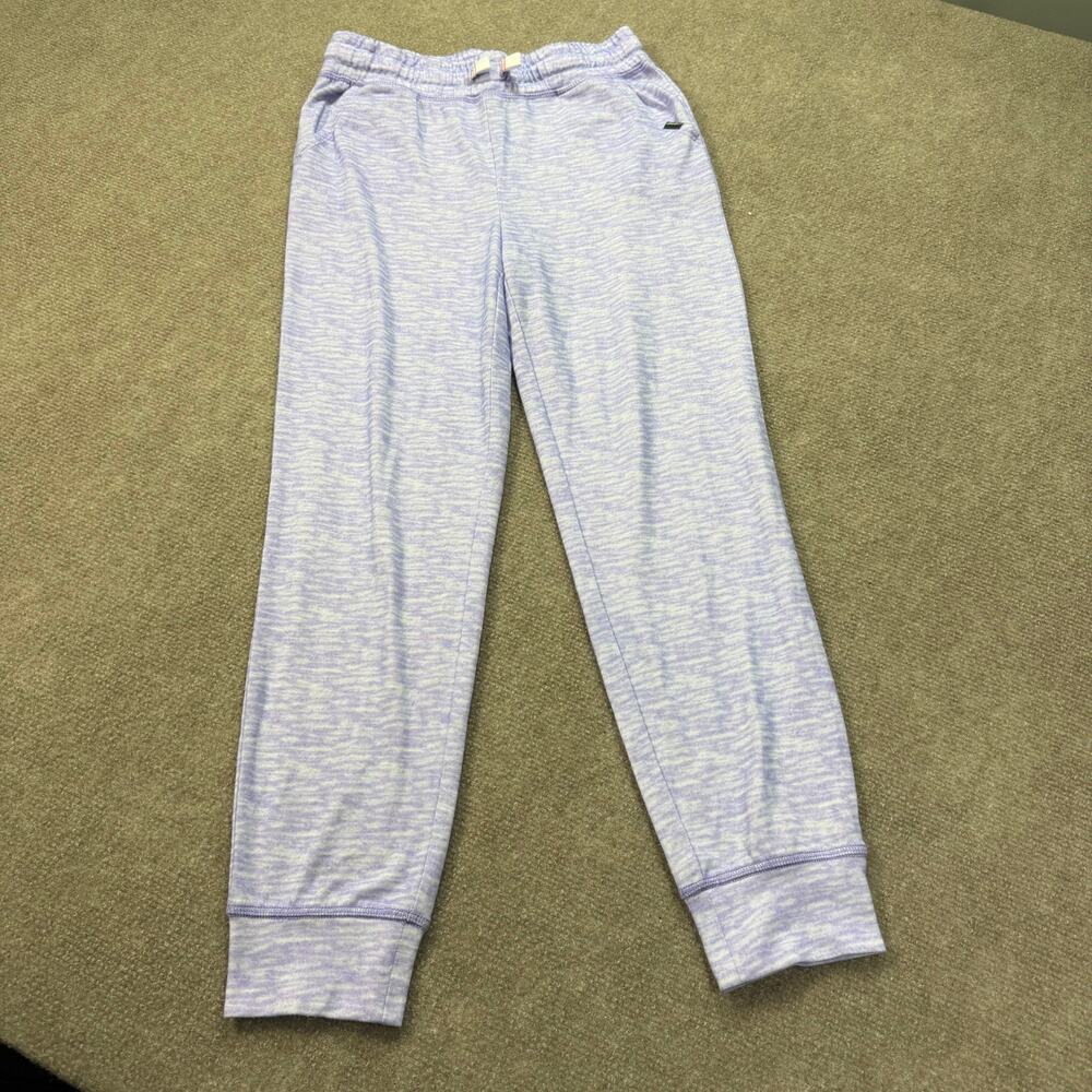 Eddie Bauer Girls Space Dye Jogger Pants Set of 2 Pink Purple Kids Size M 10/12 - Picture 2 of 8